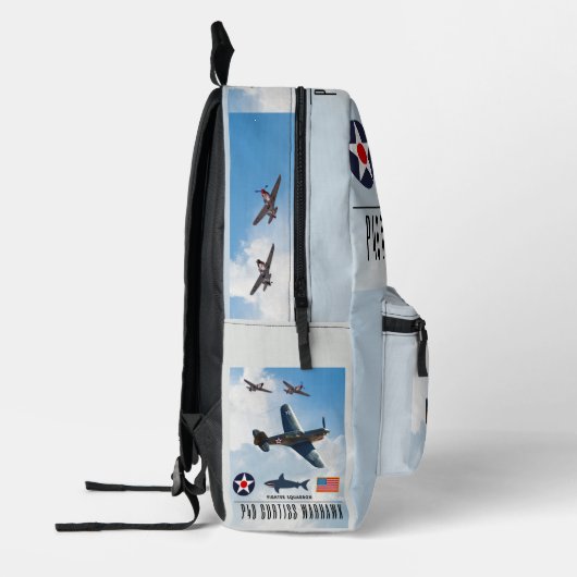 P-40 CURTISS WARHAWK FIGHTER SQUADRON BEDRUKTE RUGZAK (Links)