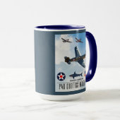 P-40 CURTISS WARHAWK FIGHTER SQUADRON MOK (Voorkant rechts)