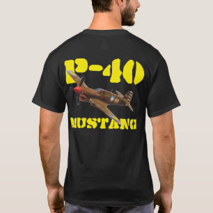 P-40 MUSTANG FLYING TIGER T-SHIRT
