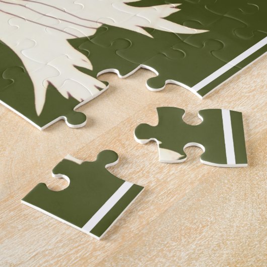 P-40 Warhawk Fighter Plane Nose Art Puzzle Legpuzzel (Zijkant)