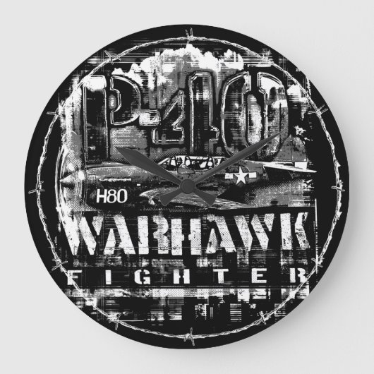 P-40 Warhawk Grote Klok (Voorkant)