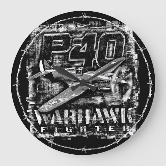 P-40 Warhawk Grote Klok (Voorkant)