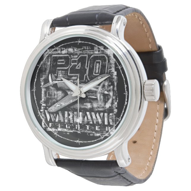P-40 Warhawk Horloge (Gekanteld)