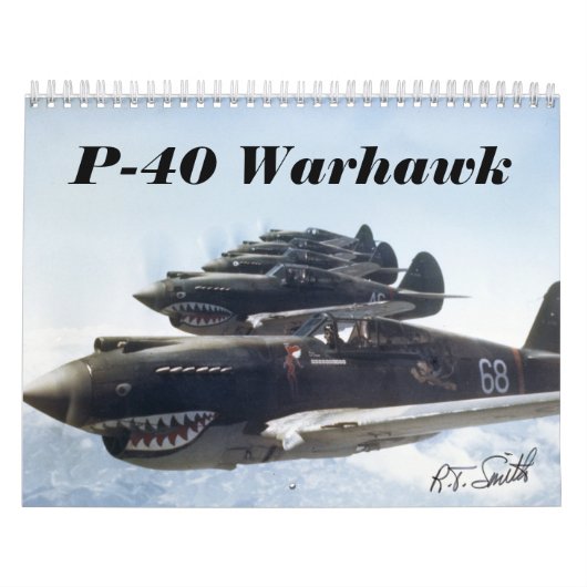 P-40 Warhawk Kalender (Hoes)