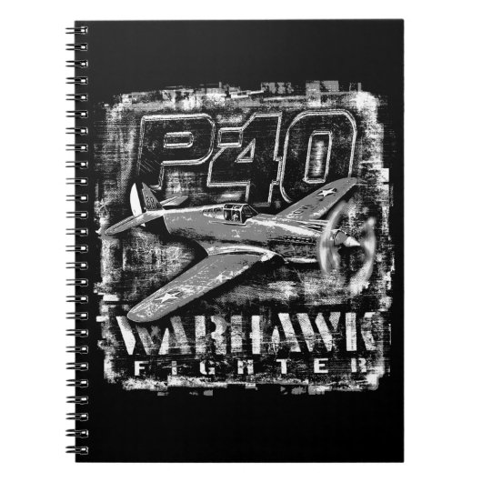 P-40 Warhawk Notitieboek (Voorkant)