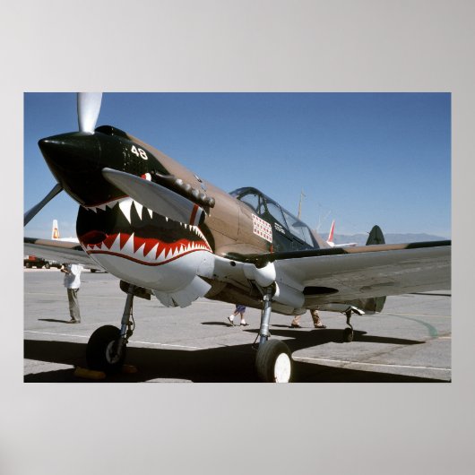 P-40 Warhawk Poster (Voorkant)