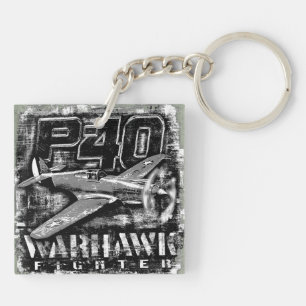 P-40 Warhawk Sleutelhanger
