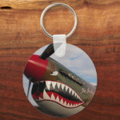 P-40 Warhawk Sleutelhanger (Voorkant)