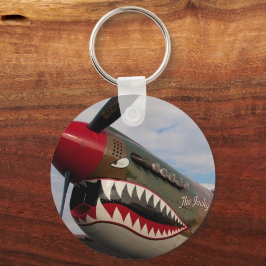 P-40 Warhawk Sleutelhanger (Voorkant)