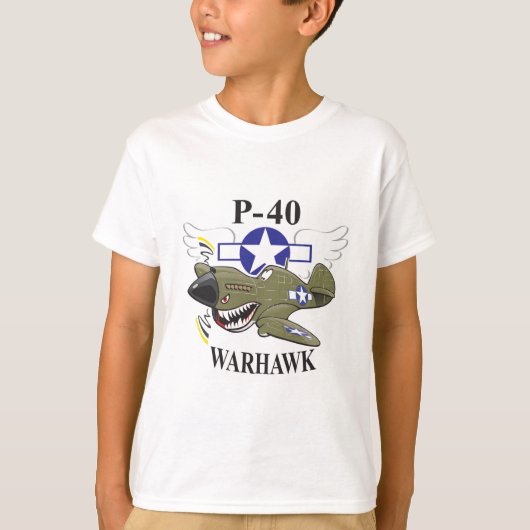 p-40 warhawk t-shirt (Voorkant)