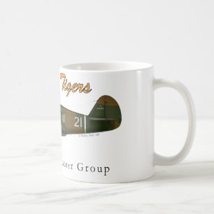 P-40B vliegende trekkers Koffiemok