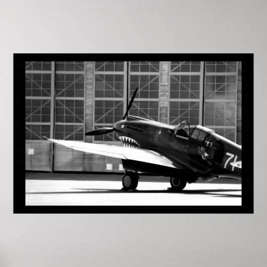 P-40C Tomahawk Poster (Voorkant)