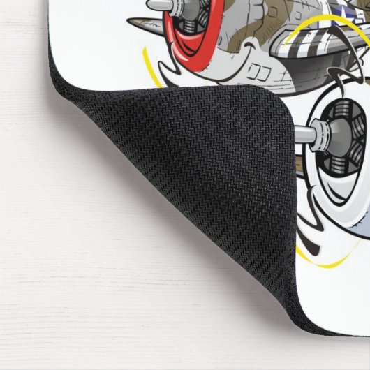 P-47 schroefdop in formatie muismat (Hoek)