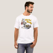 P-47 schroefdop in formatie t-shirt (Voorkant volledig)