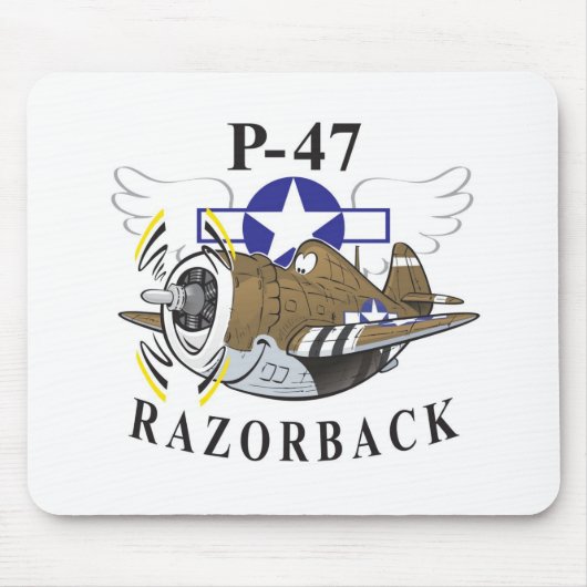 p-47-schroefdop muismat (Voorkant)