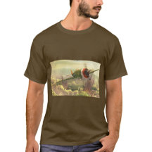 P-47 T-shirt voor vliegtuigen