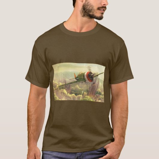 P-47 T-shirt voor vliegtuigen (Voorkant)