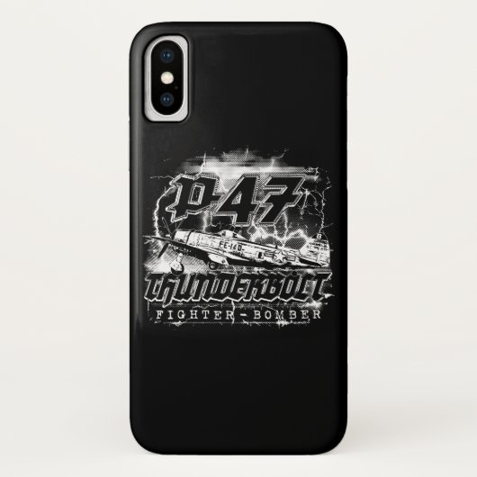 P-47 Thunderbolt Case-Mate iPhone Case (Achterkant)