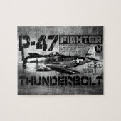 P-47 Thunderbolt Legpuzzel (Horizontaal)