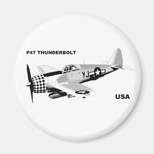 P-47 THUNDERBOLT MAGNEET