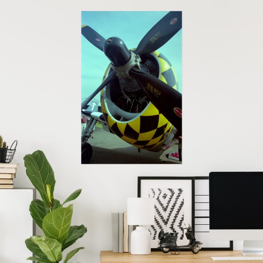 P-47 Thunderbolt Poster (Thuiskantoor)