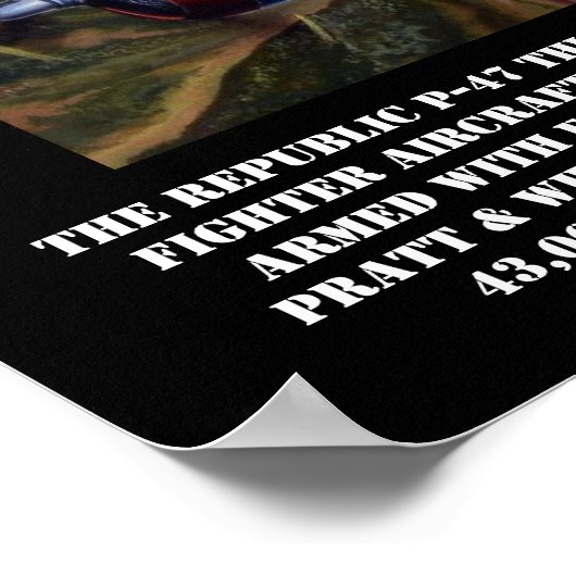 P-47 Thunderbolt Poster (Hoek)