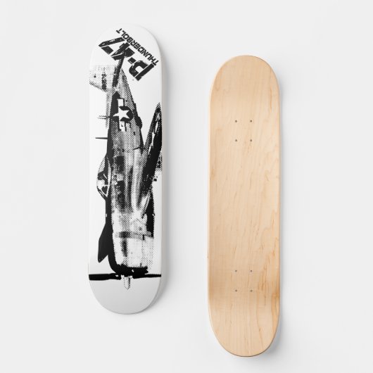 P-47 Thunderbolt Skateboard (Voorkant)