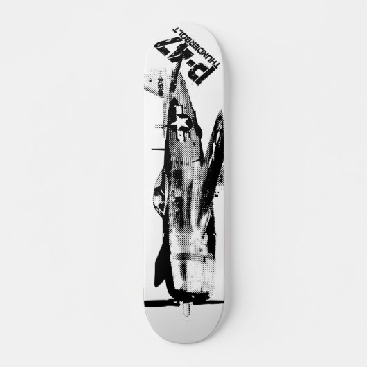P-47 Thunderbolt Skateboard (Voorkant)