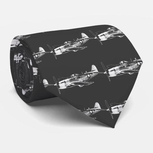 P-47 Thunderbolt Stropdas (Opgerold)