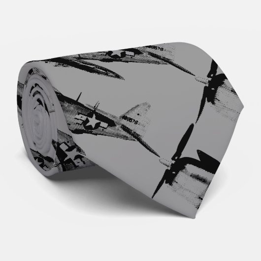 P-47 Thunderbolt Stropdassen (Opgerold)