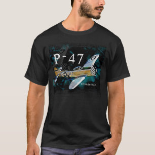 P-47 Thunderbolt Vliegtuig T-shirt