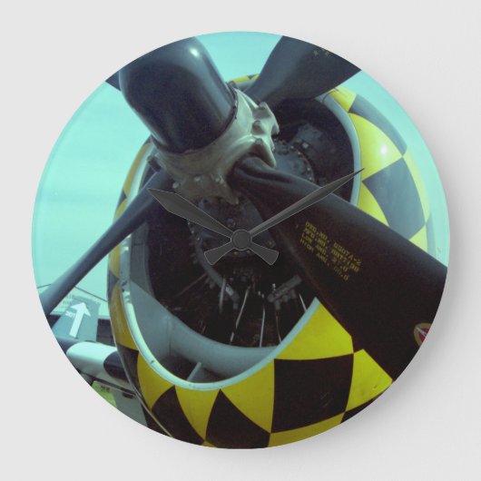 P-47-Thunderbolt wandklok (Voorkant)