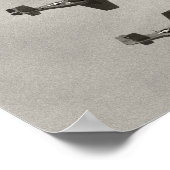 P-51 B en P51D Mustang Poster (Hoek)