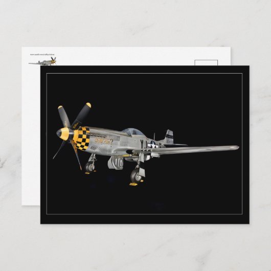 P-51 BRIEFKAART (Voorkant / Achterkant)