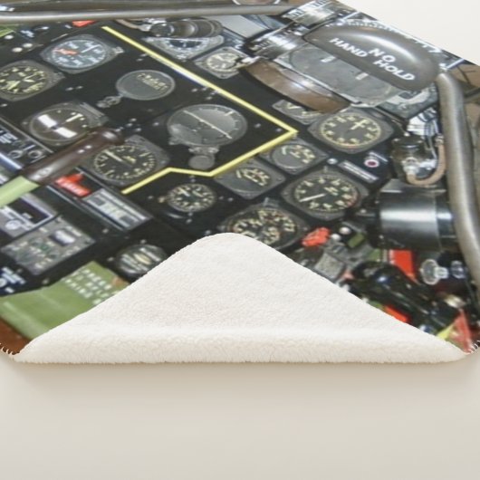 P-51 Cockpit, "Rode nagels" van het vliegveld van  Sherpa Deken (3/4)