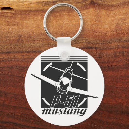P-51 mosterang sleutelhanger (Voorkant)