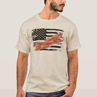 P-51 Mustang American Fighter Plane T-shirt