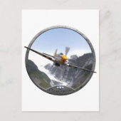 P-51 Mustang Briefkaart (Voorkant)