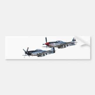 P-51 Mustang Bumpersticker