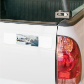 P-51 MUSTANG BUMPERSTICKER (Op Truck)