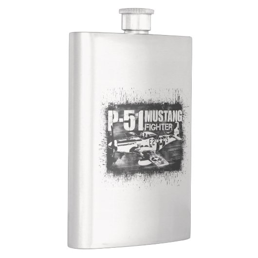 P-51 Mustang Classic Flask Heupfles (Rechts)