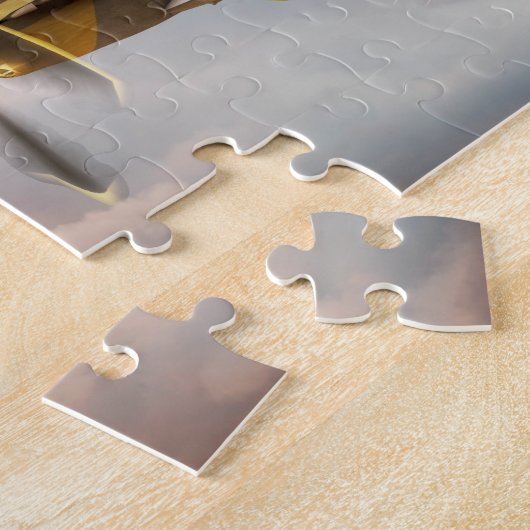 P-51 Mustang gevechtsvliegtuig uit de Tweede Werel Legpuzzel (Zijkant)