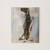 P-51 Mustang gevechtsvliegtuig uit de Tweede Werel Legpuzzel (Verticaal)