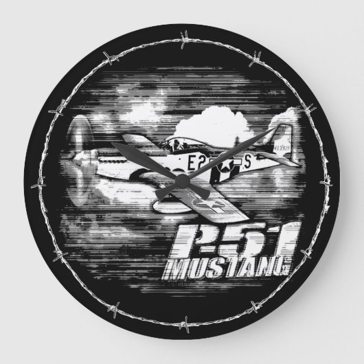 P-51 Mustang Grote Klok (Voorkant)