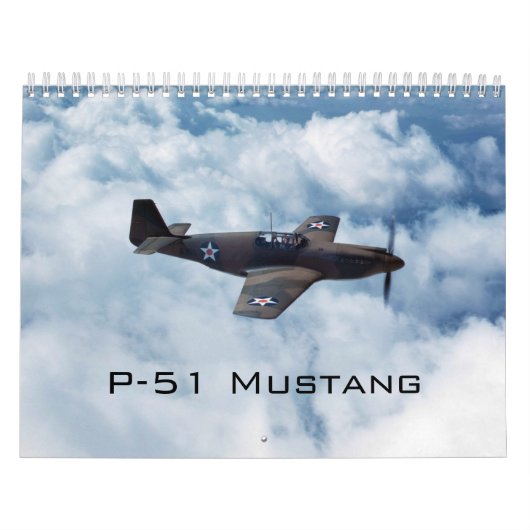 P-51 Mustang Kalender (Hoes)