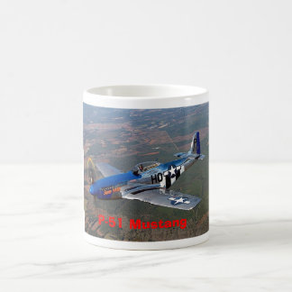 p-51 mustang koffiemok
