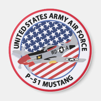 P-51 MUSTANG MAGNEET