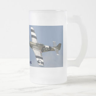 P-51 MUSTANG MATGLAS BIERPUL