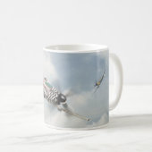 "P-51 Mustang"mug Koffiemok (Voorkant rechts)