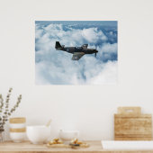 P-51 Mustang Poster (Keuken)